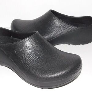 BIRKI'S birkenstock black clogs professional chef / garden  40 L W 9 M 7